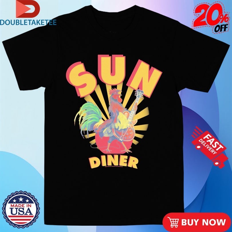 Sun Records Diner Rooster - Adult & Kids T-Shirts, Sweatshirts & Hoodies apparel design preview 1