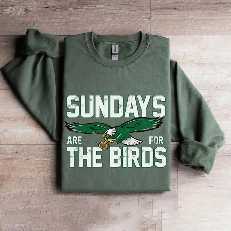 Sundays Are Birds Road Victory Philly Gang - Adult & Kids T-Shirts, Sweatshirts & Hoodies apparel design preview 1