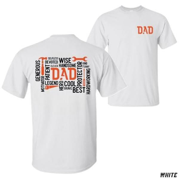 Superdad Tribute All Hardworking Loving Dads Relaxed - Adult & Kids T-Shirts, Sweatshirts & Hoodies apparel design preview 1