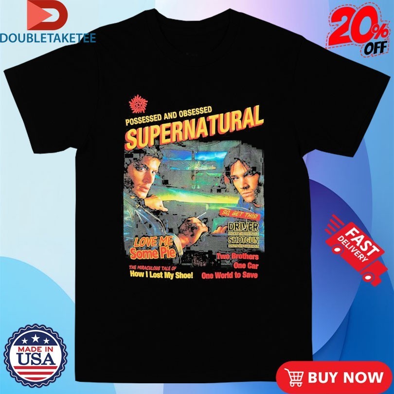 Supernatural Possessed And Obsessed Winchester - Adult & Kids T-Shirts, Sweatshirts & Hoodies apparel design preview 1