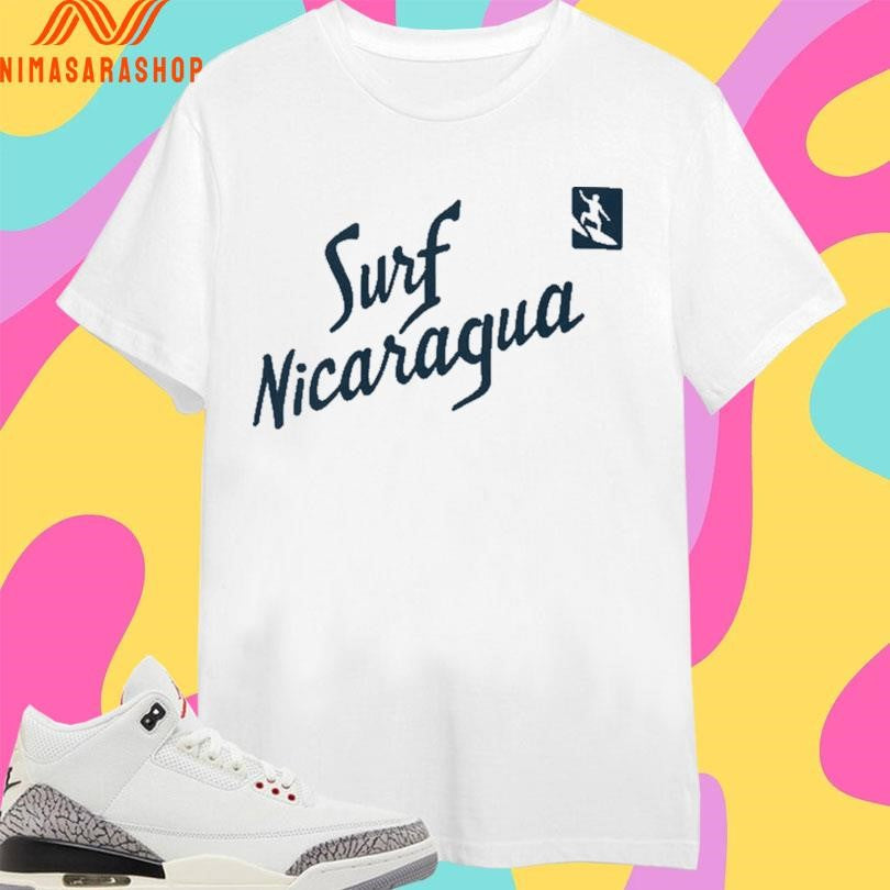 Surf Nicaragua Real Genius - Adult & Kids T-Shirts, Sweatshirts & Hoodies apparel design preview 1