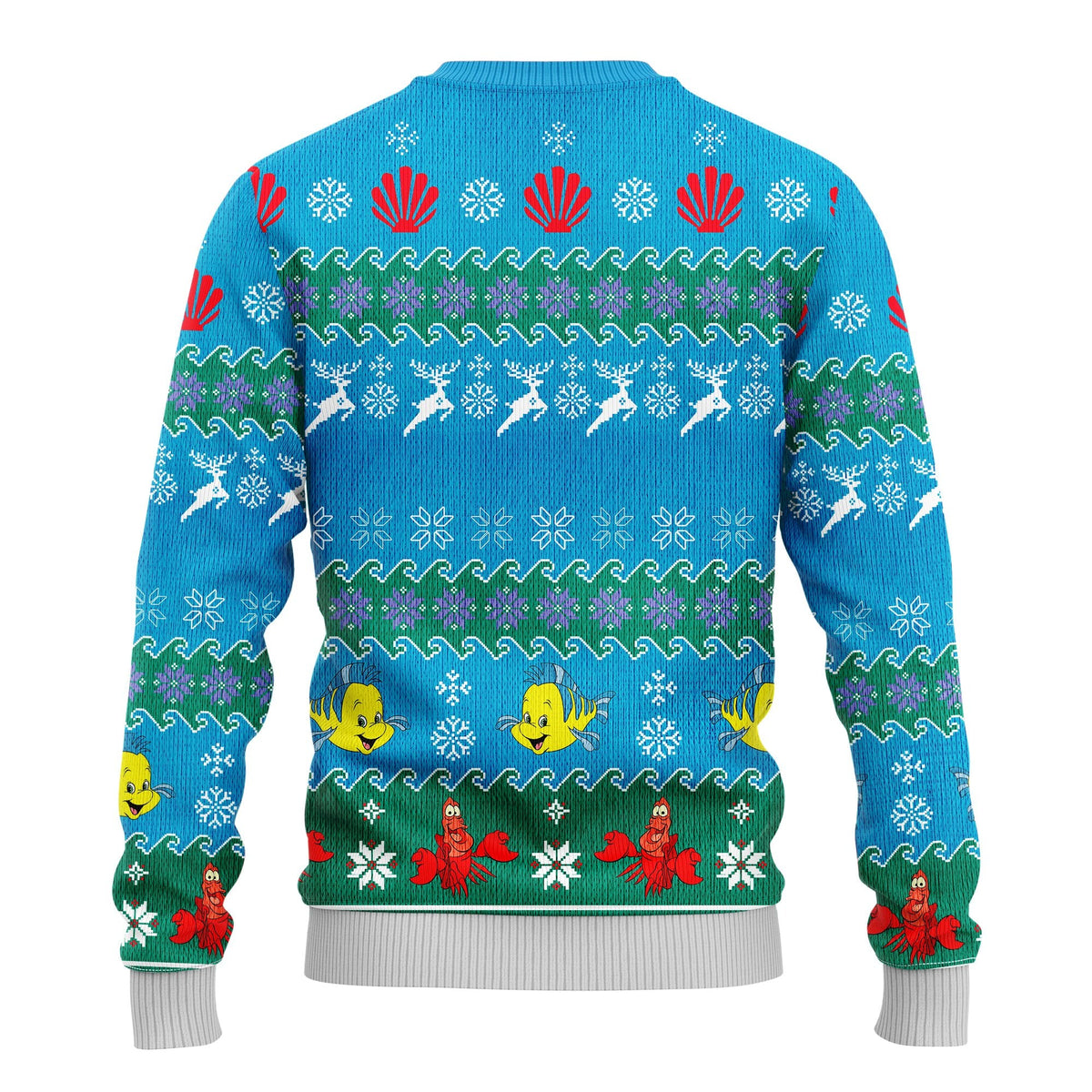 Mermaid 3D Ugly Christmas Sweater - Holiday Gift product image 2