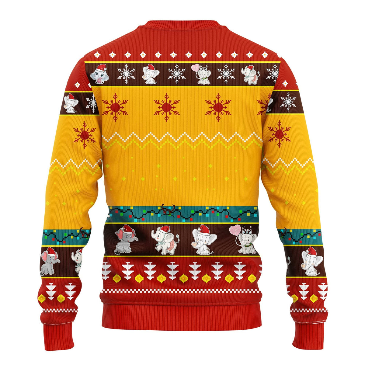 Baby Elephant 3D Ugly Christmas Sweater - Holiday Gift product image 2