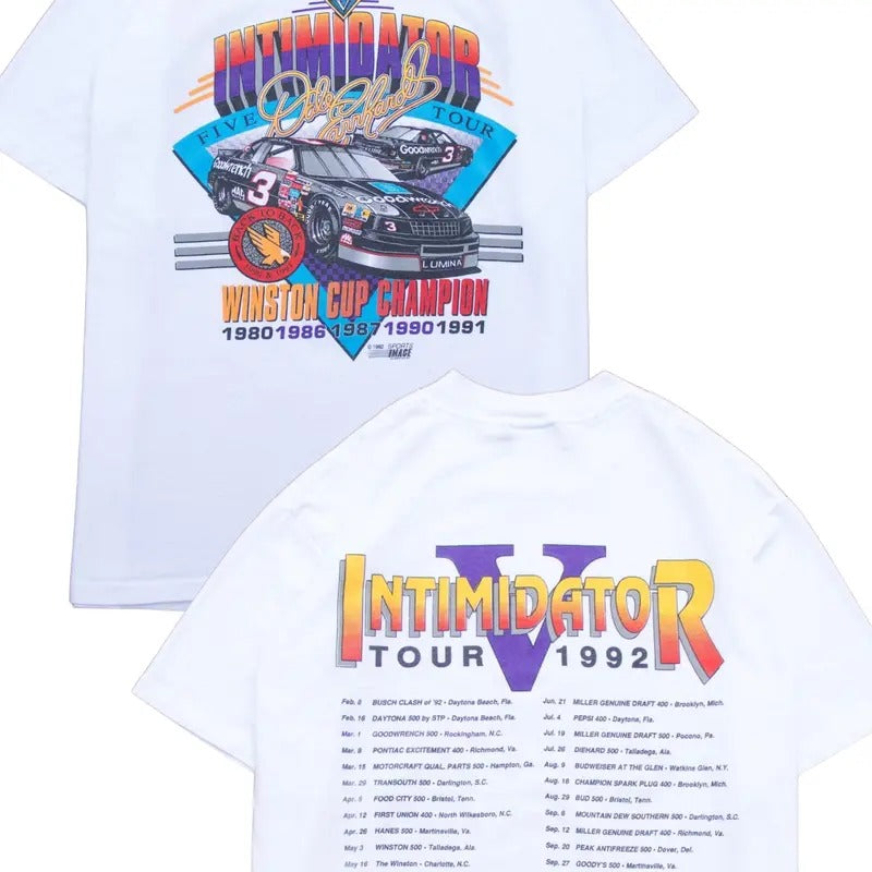 Dale Earnhardt 1992 Tour 100% Cotton Classic Fit - Adult & Kids T-Shirts, Sweatshirts & Hoodies apparel design preview 1