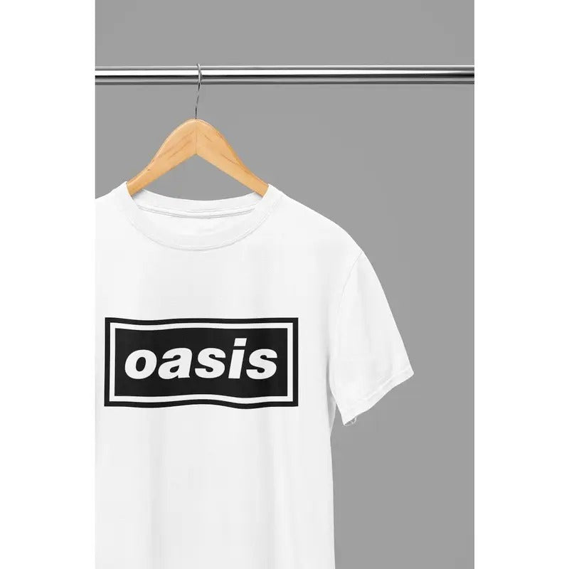 Oasis Band Logo Noel Liam Gallagher Official New - Adult & Kids T-Shirts, Sweatshirts & Hoodies apparel design preview 1