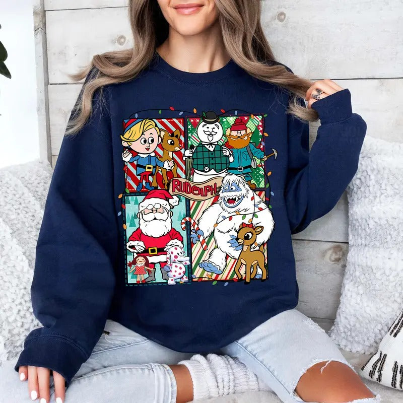 Misfits Toys Rudolph Red Nosed Reindeer Rudolphs - Adult & Kids T-Shirts, Sweatshirts & Hoodies apparel design preview 1