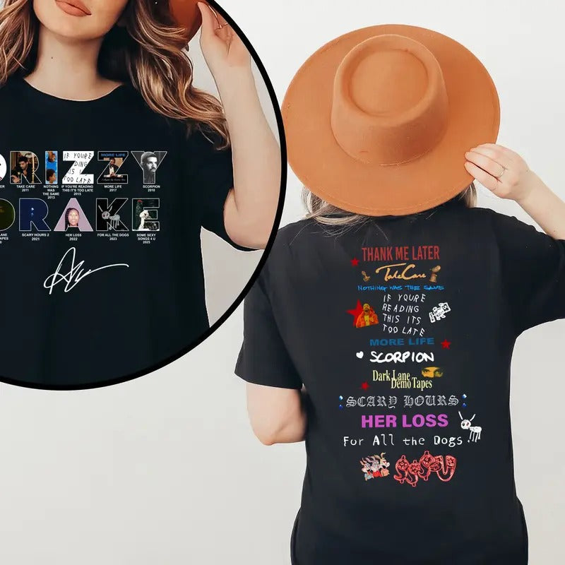 Vintage Drizy Dr4kae - Adult & Kids T-Shirts, Sweatshirts & Hoodies apparel design preview 1