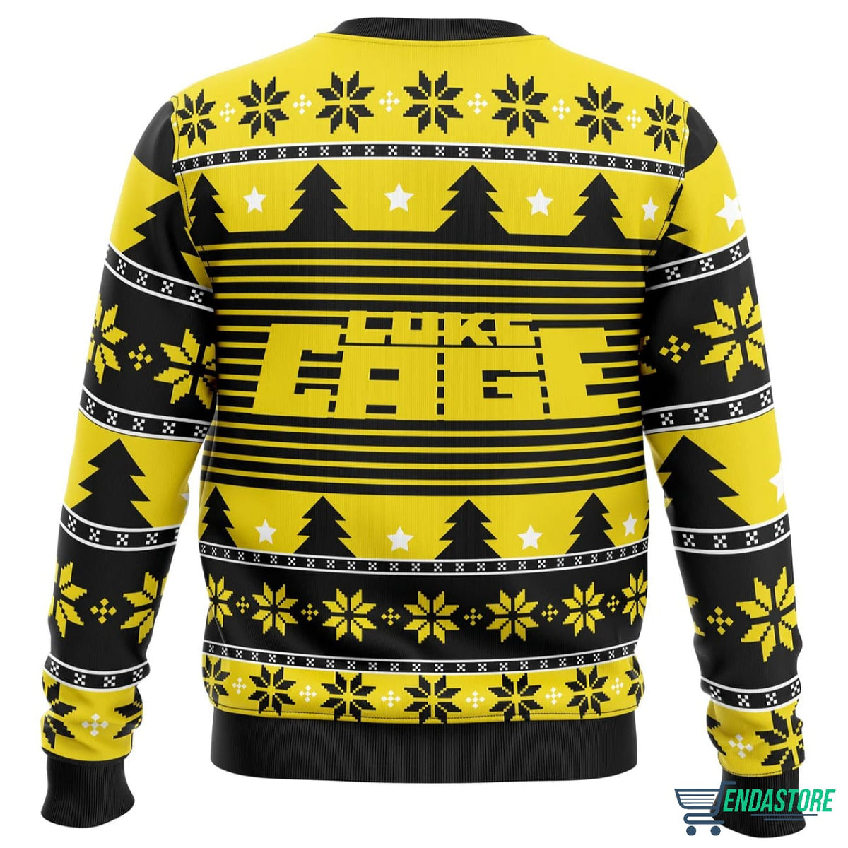 Sweet Christmas Luke Cage 3D Ugly Christmas Sweater - Holiday Gift product image 2