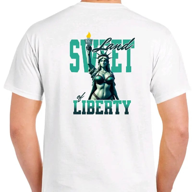 Sweet Land Liberty Cotton Menswear Top Casual Sport - Adult & Kids T-Shirts, Sweatshirts & Hoodies apparel design preview 1