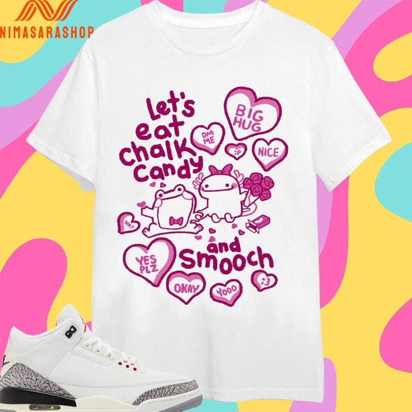 Sweet Talk And Eating Chalk Let’s Eat Candy - Adult & Kids T-Shirts, Sweatshirts & Hoodies apparel design preview 1