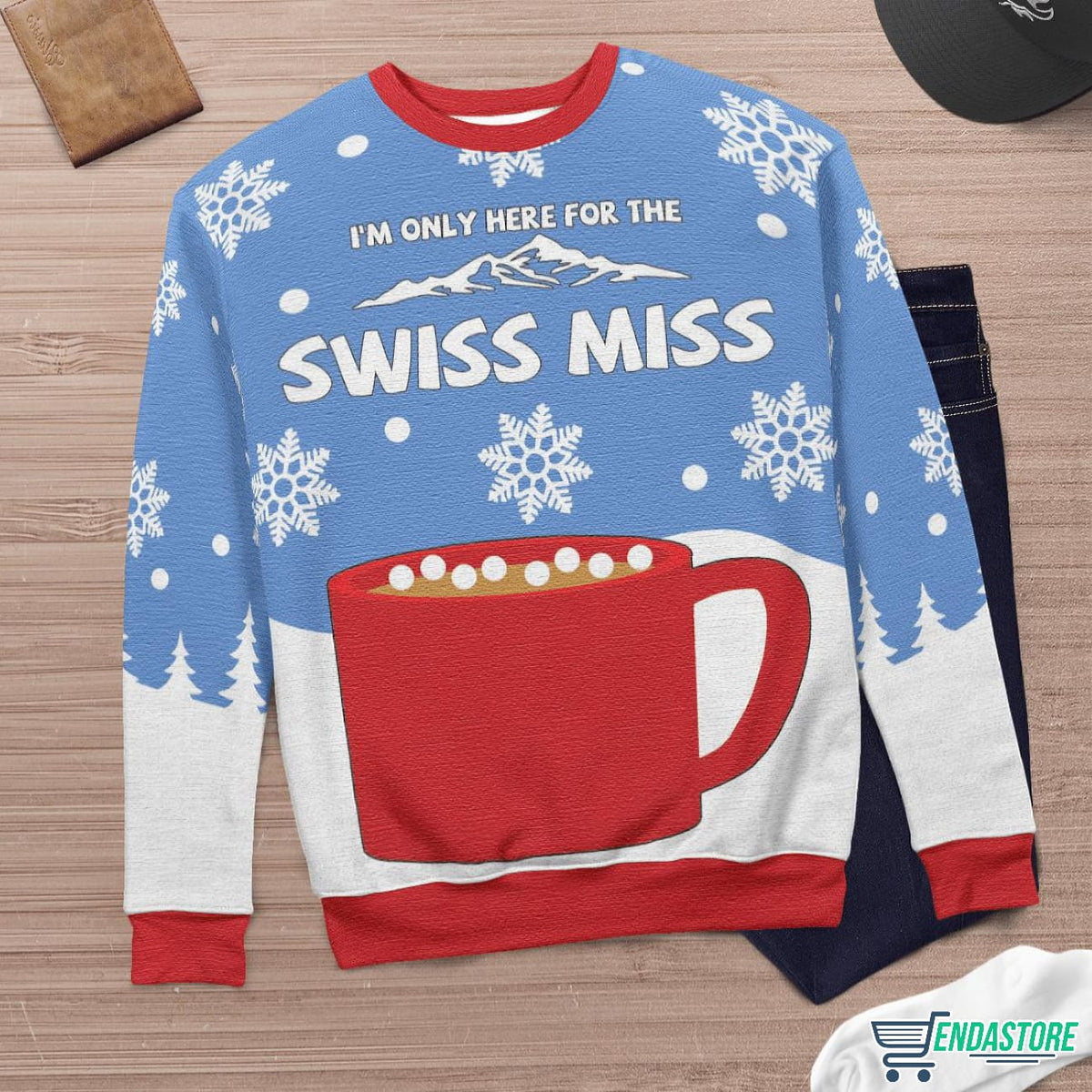 Swiss Miss Swiss Miss Sweatshirt Xmas Gift 3D Ugly Christmas Sweater - Holiday Gift product image