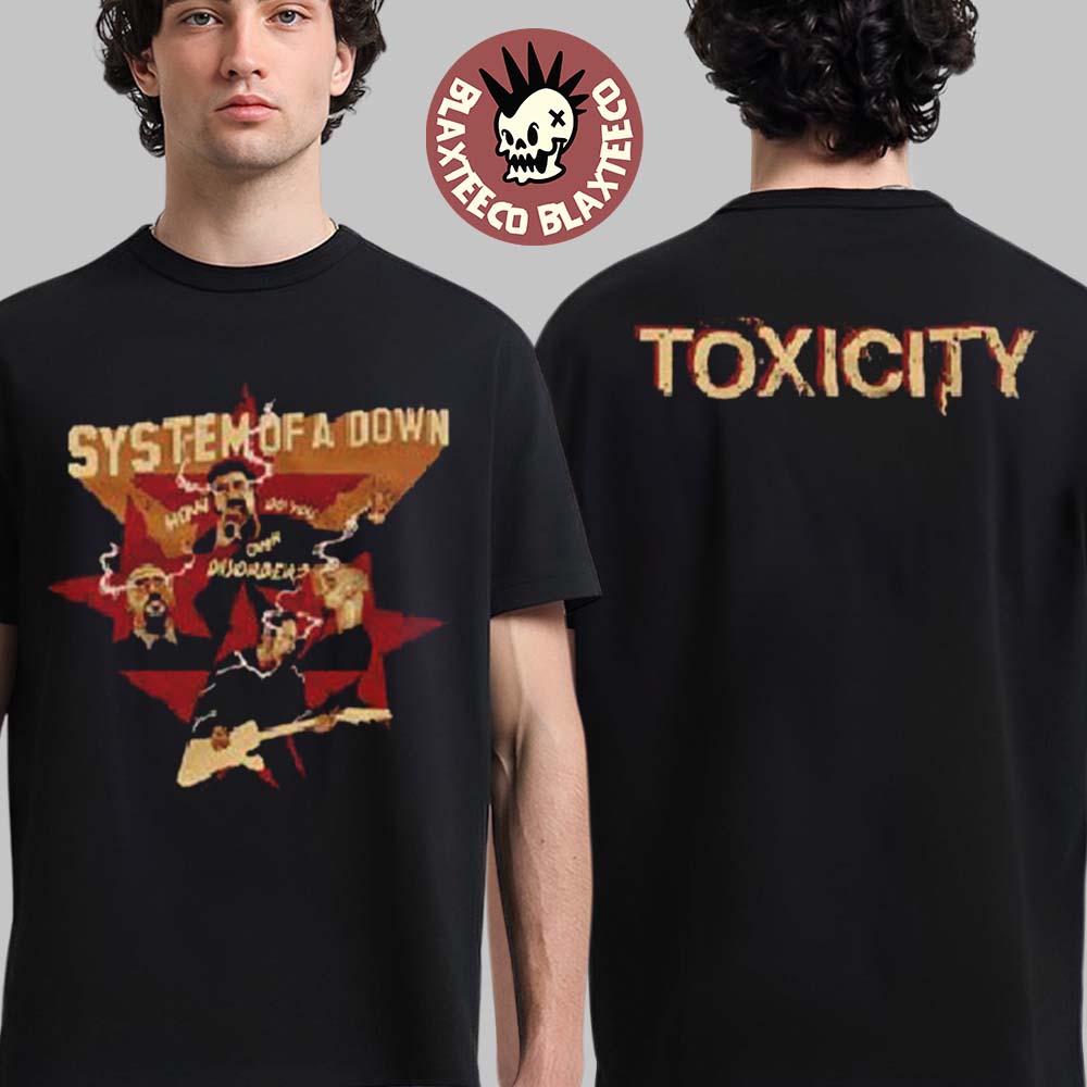 System Of A Down CDMX Mexico 2026 Pop Up Shop Merch - Adult & Kids T-Shirts, Sweatshirts & Hoodies apparel design preview 1