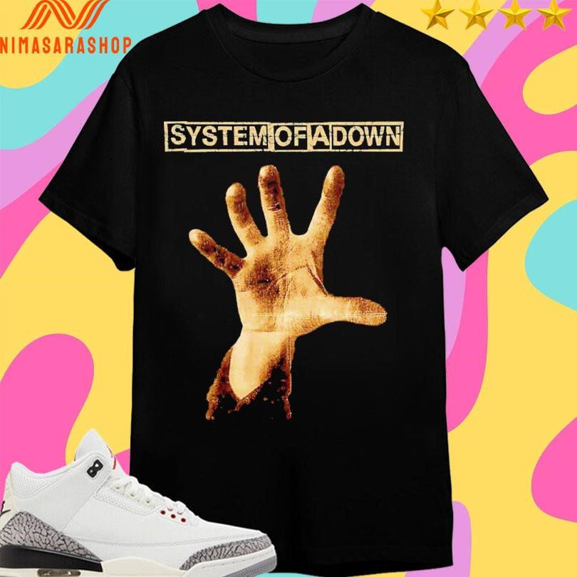 System Of A Down Hand 2026 - Adult & Kids T-Shirts, Sweatshirts & Hoodies apparel design preview 1