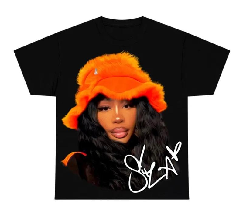 Sza Orange Pop Music Classic Cotton - Adult & Kids T-Shirts, Sweatshirts & Hoodies apparel design preview 1