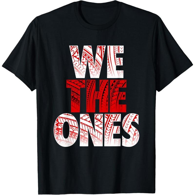 "WE ONES" Slogan Polynesian Tribal Patterns - Adult & Kids T-Shirts, Sweatshirts & Hoodies apparel design preview 1