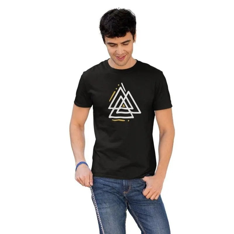 Made USA Viking Triangle Minimalist Nordic Man - Adult & Kids T-Shirts, Sweatshirts & Hoodies apparel design preview 1