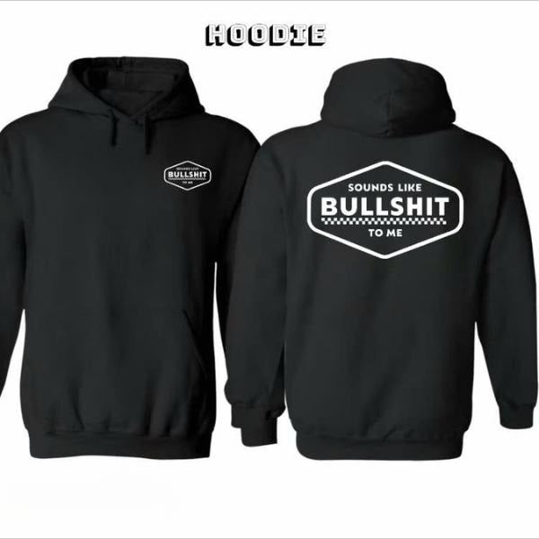 Sounds Like Bullshit Me Vintage Inspired2 Sided Him - Adult & Kids T-Shirts, Sweatshirts & Hoodies apparel design preview 1