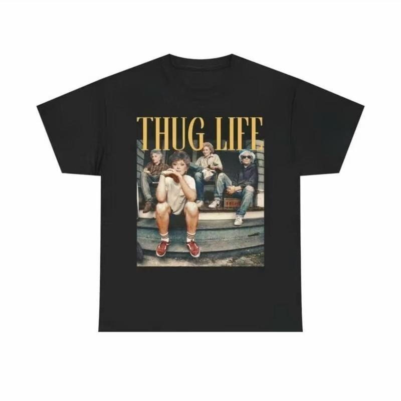 Golden Thug Life Steetwerar Graphics Summer Funny - Adult & Kids T-Shirts, Sweatshirts & Hoodies apparel design preview 1