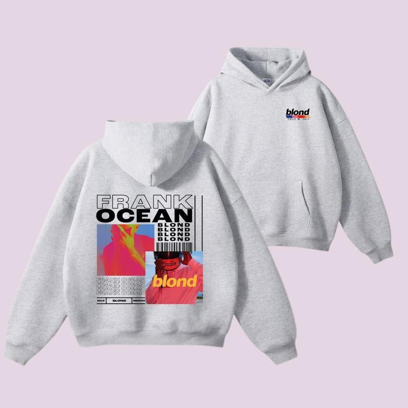 Frank Ocean Blond Album Cover 2Sides Back Music Fans - Adult & Kids T-Shirts, Sweatshirts & Hoodies apparel design preview 1