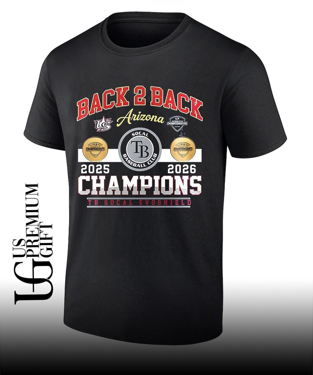 TB SoCal EvoShield 16U National Team Championships - Adult & Kids T-Shirts, Sweatshirts & Hoodies apparel design preview 1