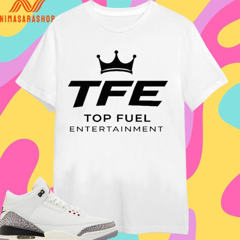 TFE Top Fuel Entertainment Logo 2026 - Adult & Kids T-Shirts, Sweatshirts & Hoodies apparel design preview 1