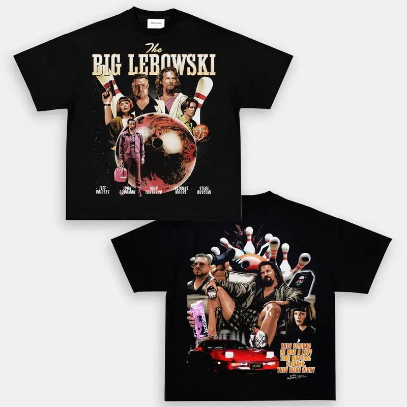 BIG LEBOWSKI Trending Movie Vintage 90s Fans Him Her - Adult & Kids T-Shirts, Sweatshirts & Hoodies apparel design preview 1