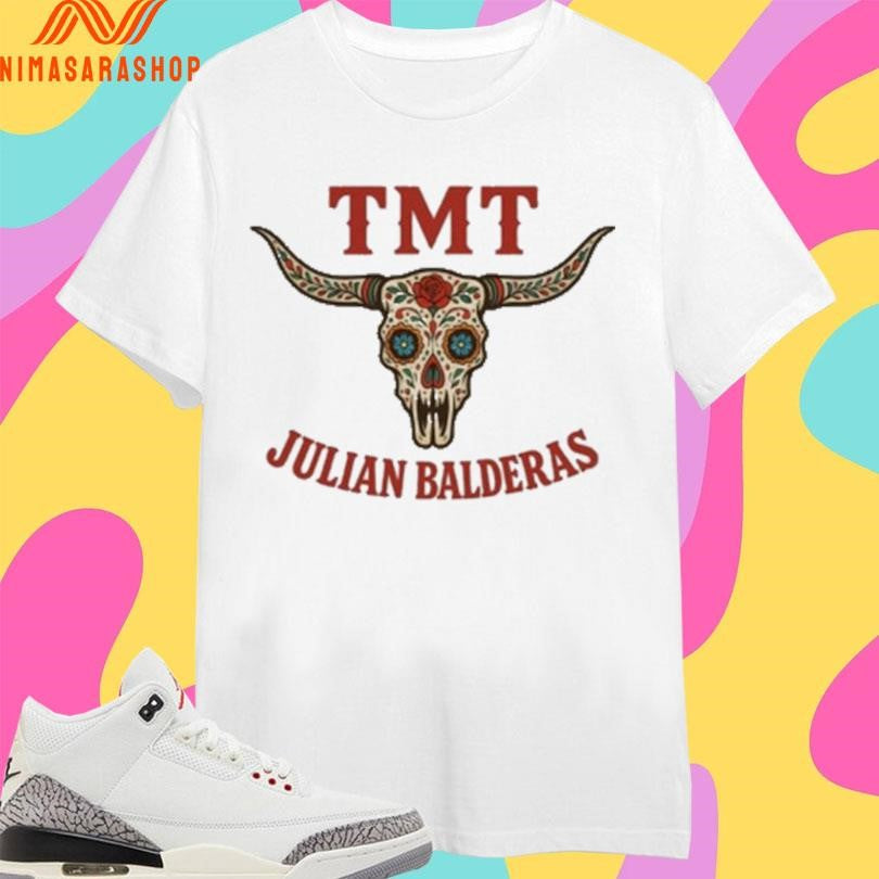 TMT Julian Balderas Logo Skull - Adult & Kids T-Shirts, Sweatshirts & Hoodies apparel design preview 1