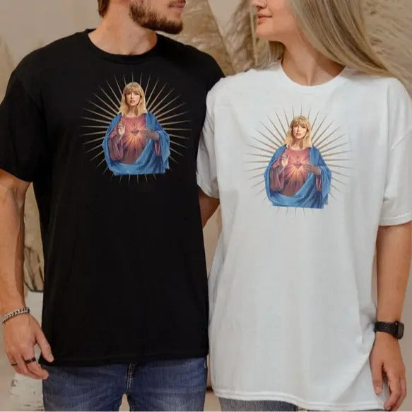 TS 'Jesus' Album TSwiftie Music Fan Art - Adult & Kids T-Shirts, Sweatshirts & Hoodies apparel design preview 1