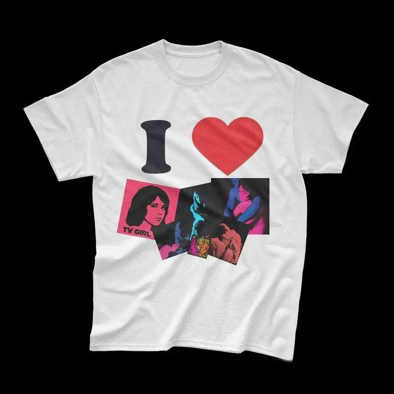 TV Girl Indie Music Band Albums Him Her I Love - Adult & Kids T-Shirts, Sweatshirts & Hoodies apparel design preview 1