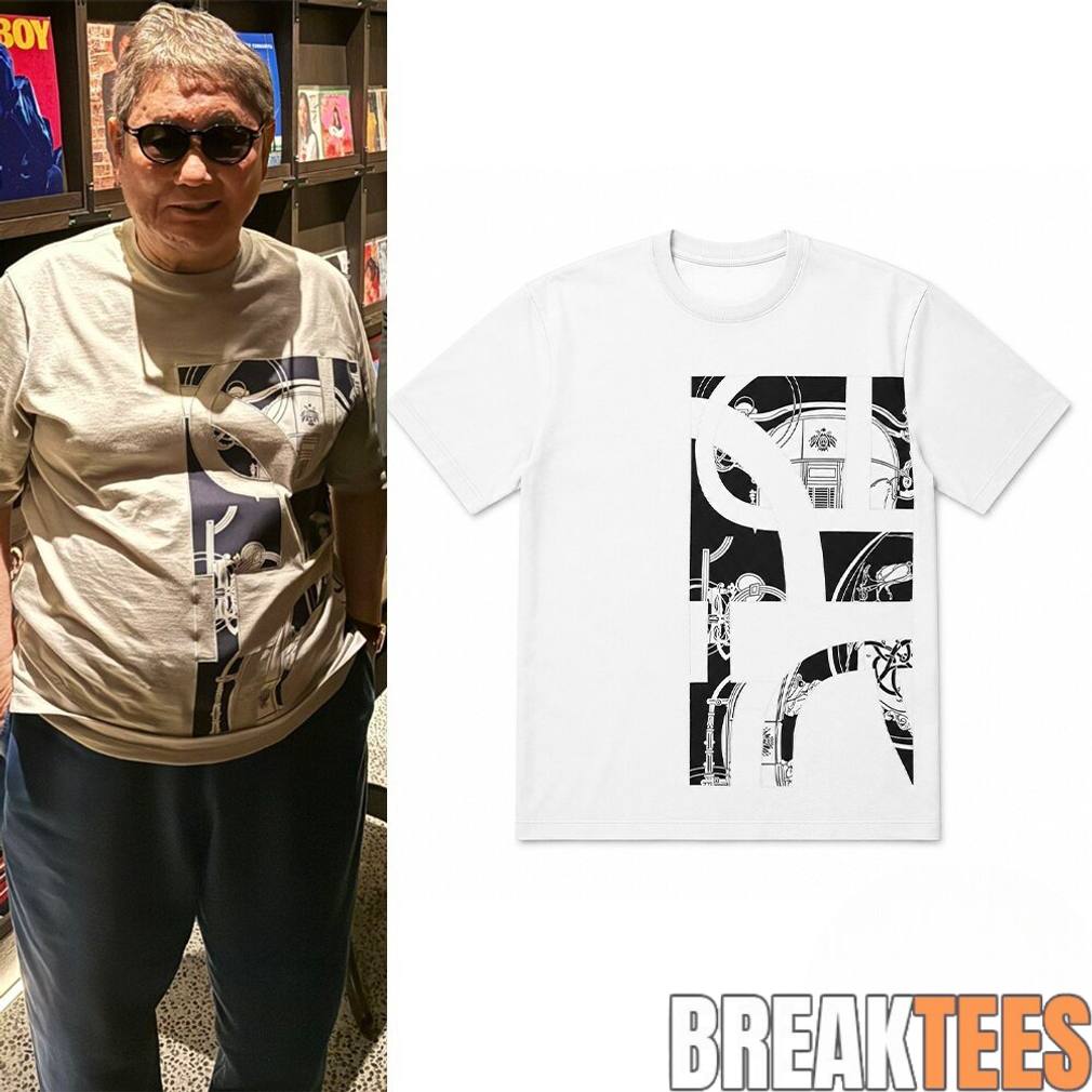 Takeshi Kitano The Weeknd Ex-Libris - Adult & Kids T-Shirts, Sweatshirts & Hoodies apparel design preview 1