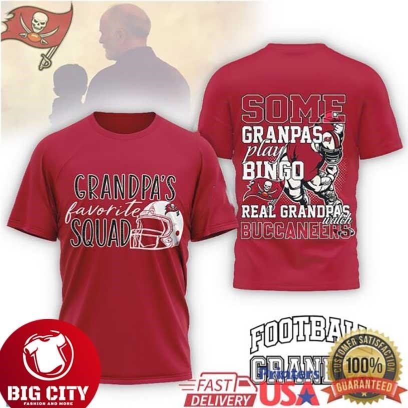 Tampa Bay Buccaneers Football Grandpa Grandpa's - Adult & Kids T-Shirts, Sweatshirts & Hoodies apparel design preview 1