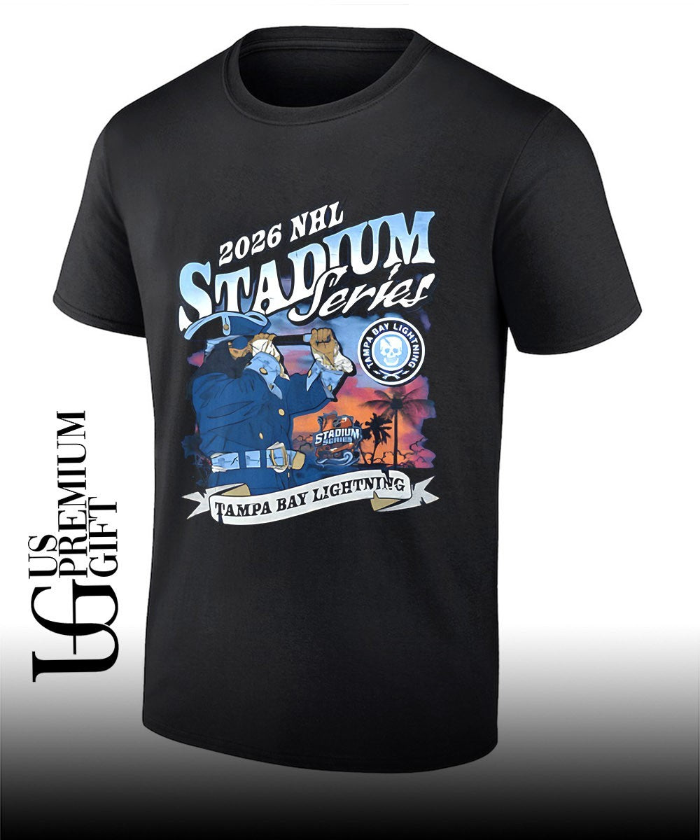 Tampa Bay Lightning 2026 NHL Stadium Series Franklin - Adult & Kids T-Shirts, Sweatshirts & Hoodies apparel design preview 1