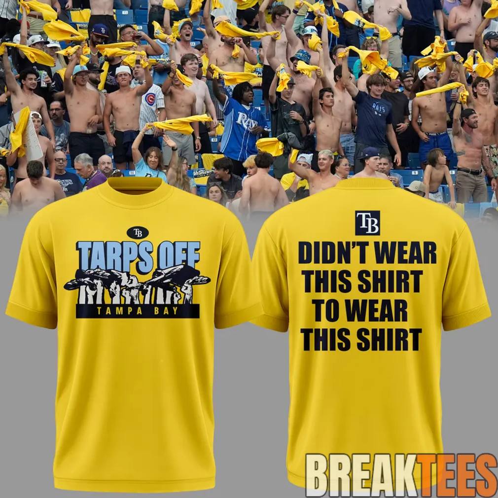 Tampa Bay Rays 'Tarps Off' - Adult & Kids T-Shirts, Sweatshirts & Hoodies apparel design preview 1