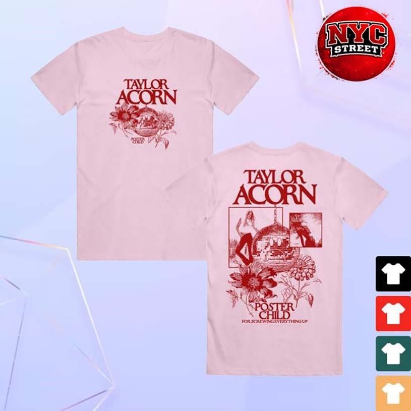 Taylor Acorn Disco Ball Blossom Two Sided - Adult & Kids T-Shirts, Sweatshirts & Hoodies apparel design preview 1