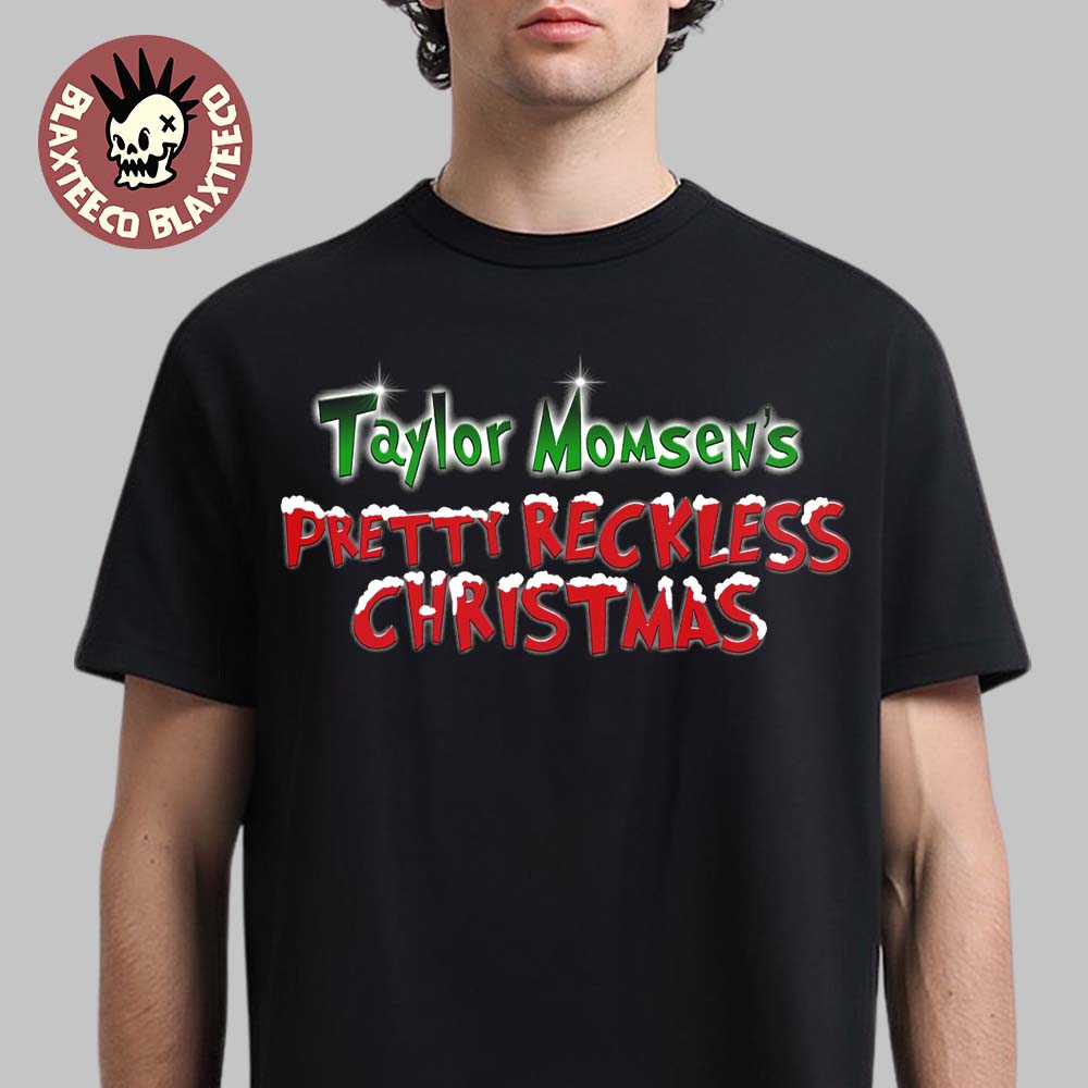 Taylor Momsen's Pretty Reckless Christmas Logo - Adult & Kids T-Shirts, Sweatshirts & Hoodies apparel design preview 1