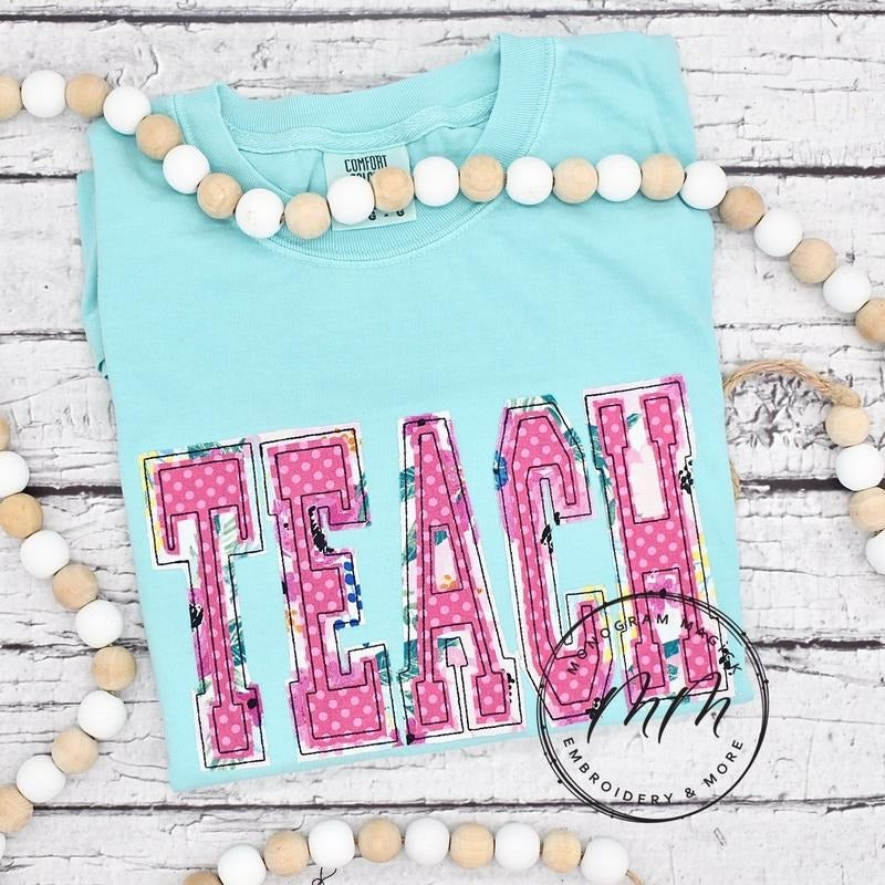 Teach Comfort Color Double Layer - Adult & Kids T-Shirts, Sweatshirts & Hoodies apparel design preview 1