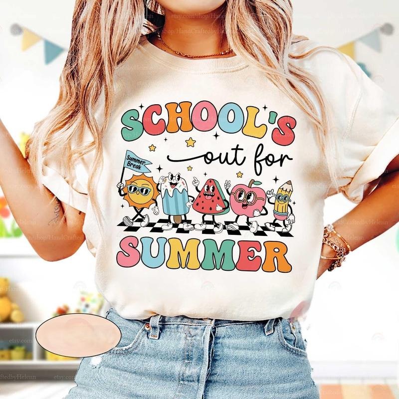 Teacher Last Day School School'S Out Summer Bruh We - Adult & Kids T-Shirts, Sweatshirts & Hoodies apparel design preview 1