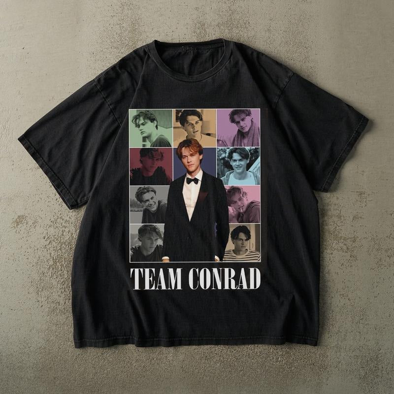 Team Conrad Bootleg Fisher Summer I Turned Pretty - Adult & Kids T-Shirts, Sweatshirts & Hoodies apparel design preview 1