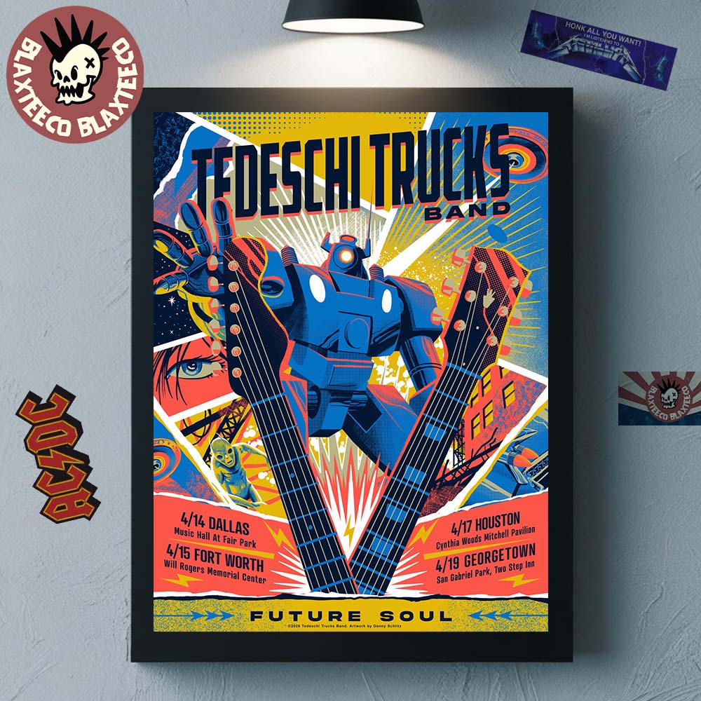 Tedeschi Trucks Band Texas Future Soul 2026 Week - Adult & Kids T-Shirts, Sweatshirts & Hoodies apparel design preview 1