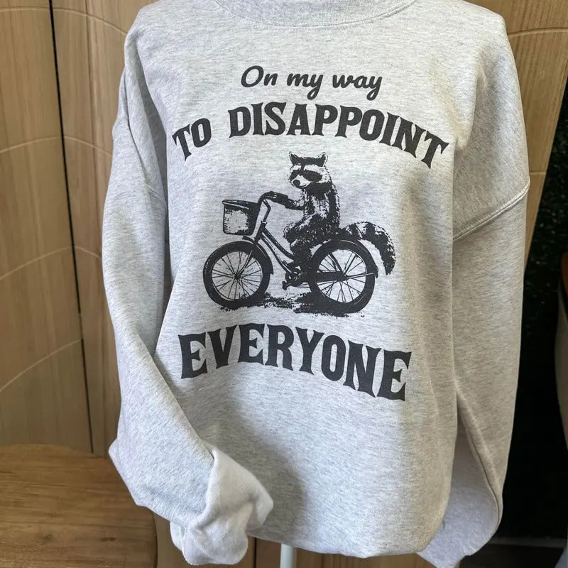 My Way Disappoint Everyone Trash Panda - Adult & Kids T-Shirts, Sweatshirts & Hoodies apparel design preview 1