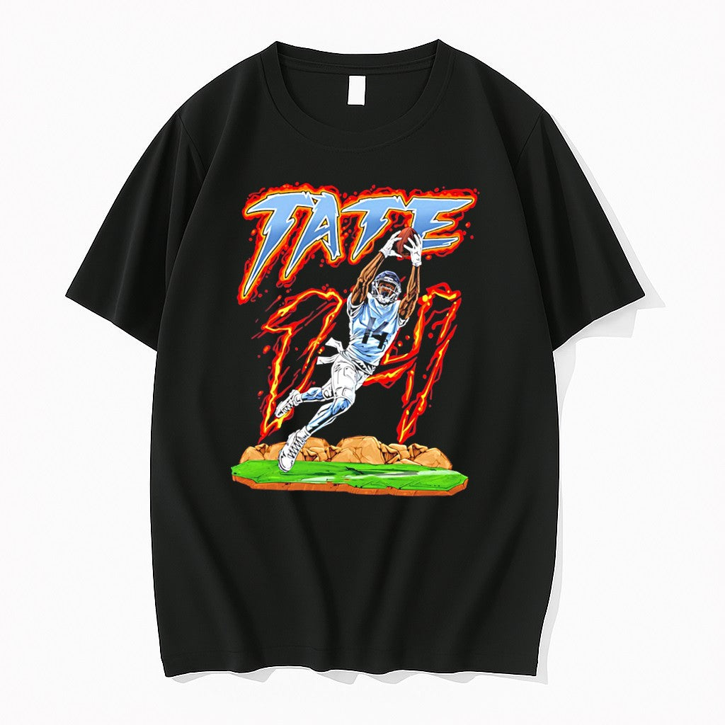 Tennessee Titans Carnell Tate Hand Drawn Artwork - Adult & Kids T-Shirts, Sweatshirts & Hoodies apparel design preview 1