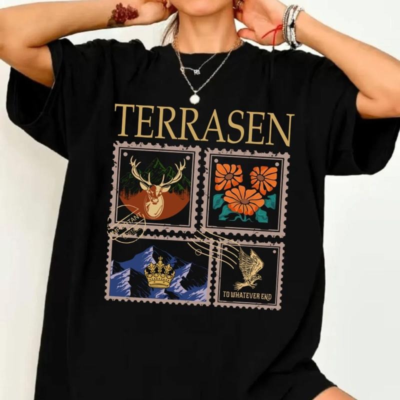 Terrasen Whatever End Sjm Throne Glass Aelin - Adult & Kids T-Shirts, Sweatshirts & Hoodies apparel design preview 1