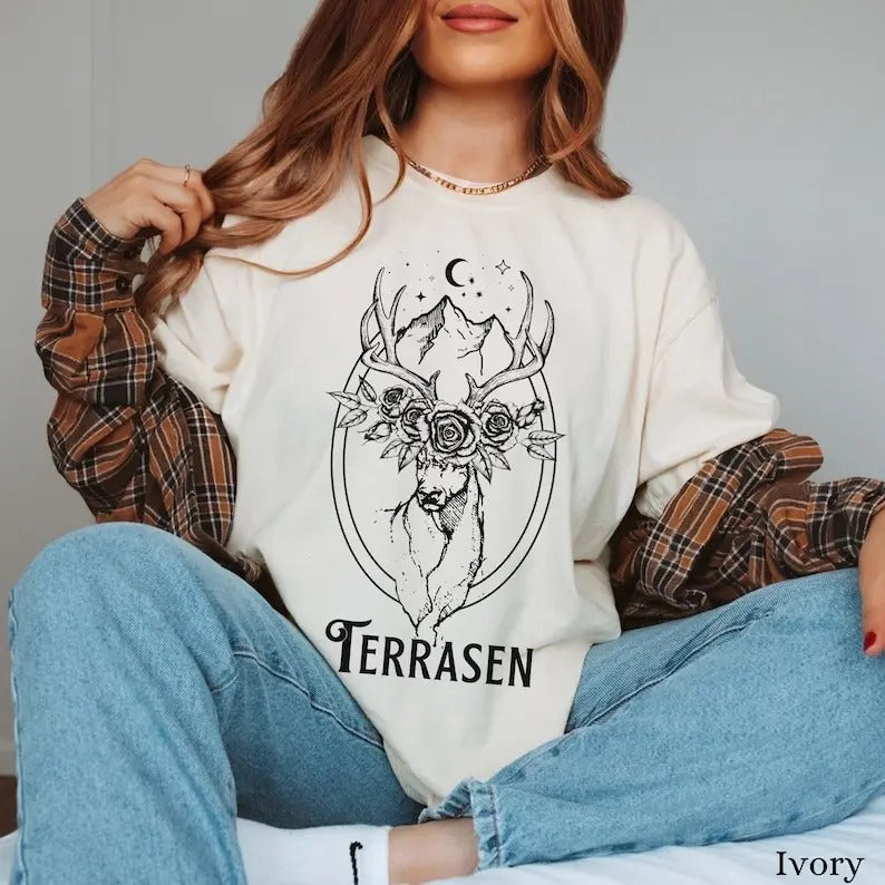 Terrasen Throne Glass TOG SJM Aelin Rowan Whatever - Adult & Kids T-Shirts, Sweatshirts & Hoodies apparel design preview 1