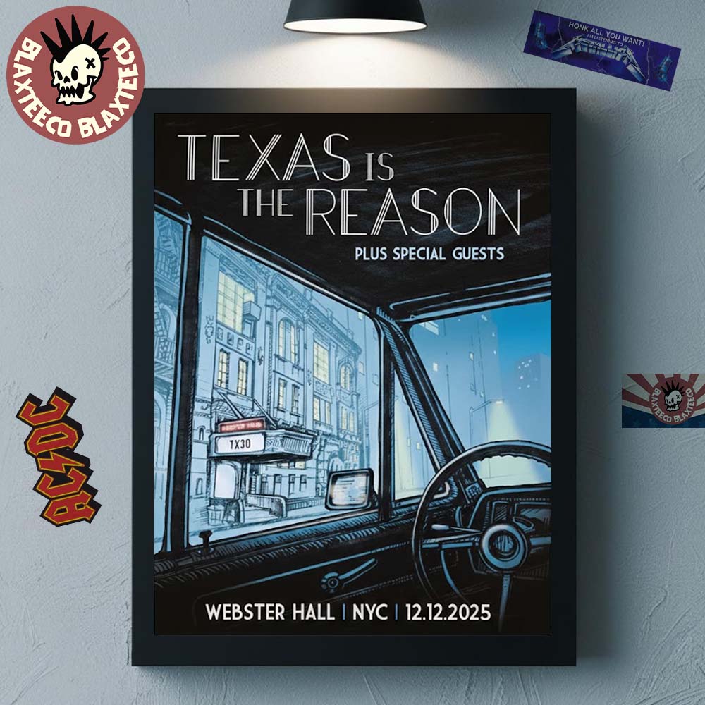 Texas Is The Reason New York City 2025 Event Poster - Adult & Kids T-Shirts, Sweatshirts & Hoodies apparel design preview 1