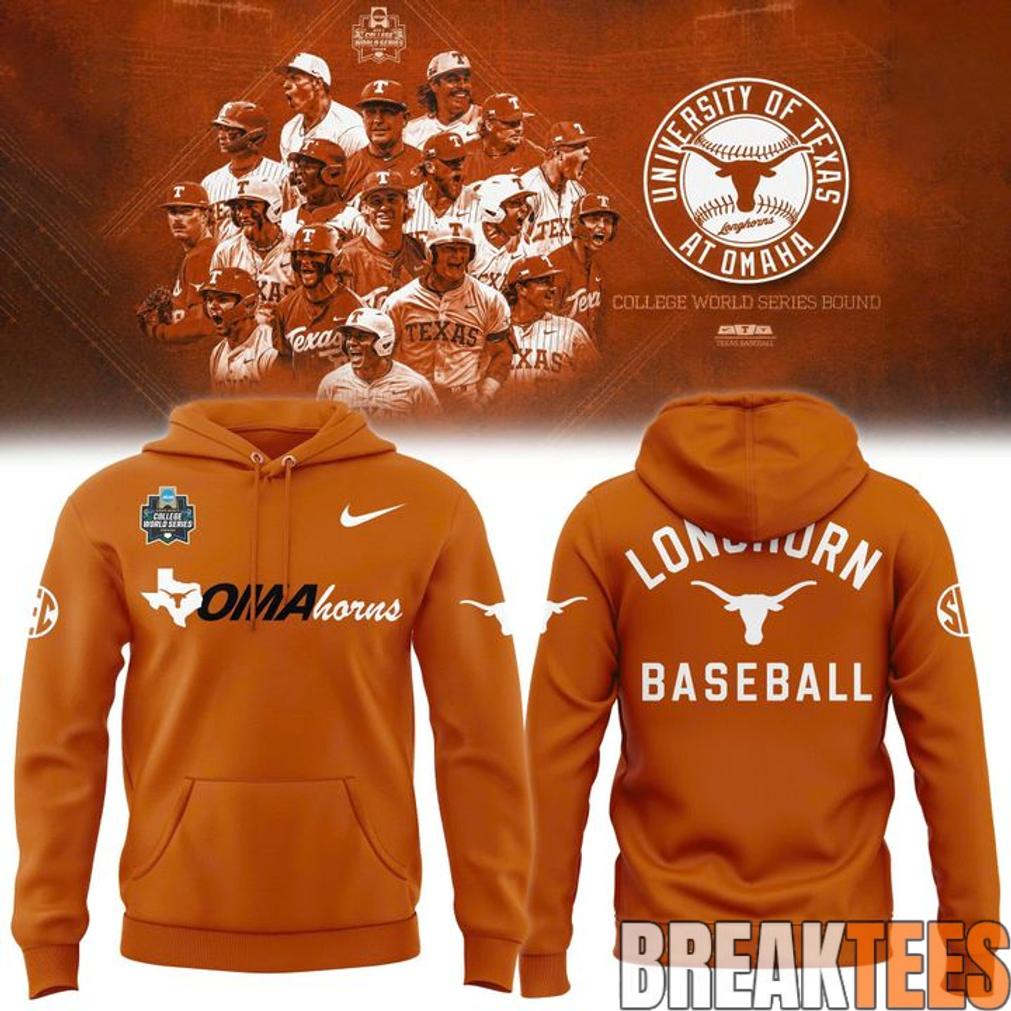 Texas Longhorns 2026 NCAA Baseball Men's College - Adult & Kids T-Shirts, Sweatshirts & Hoodies apparel design preview 1