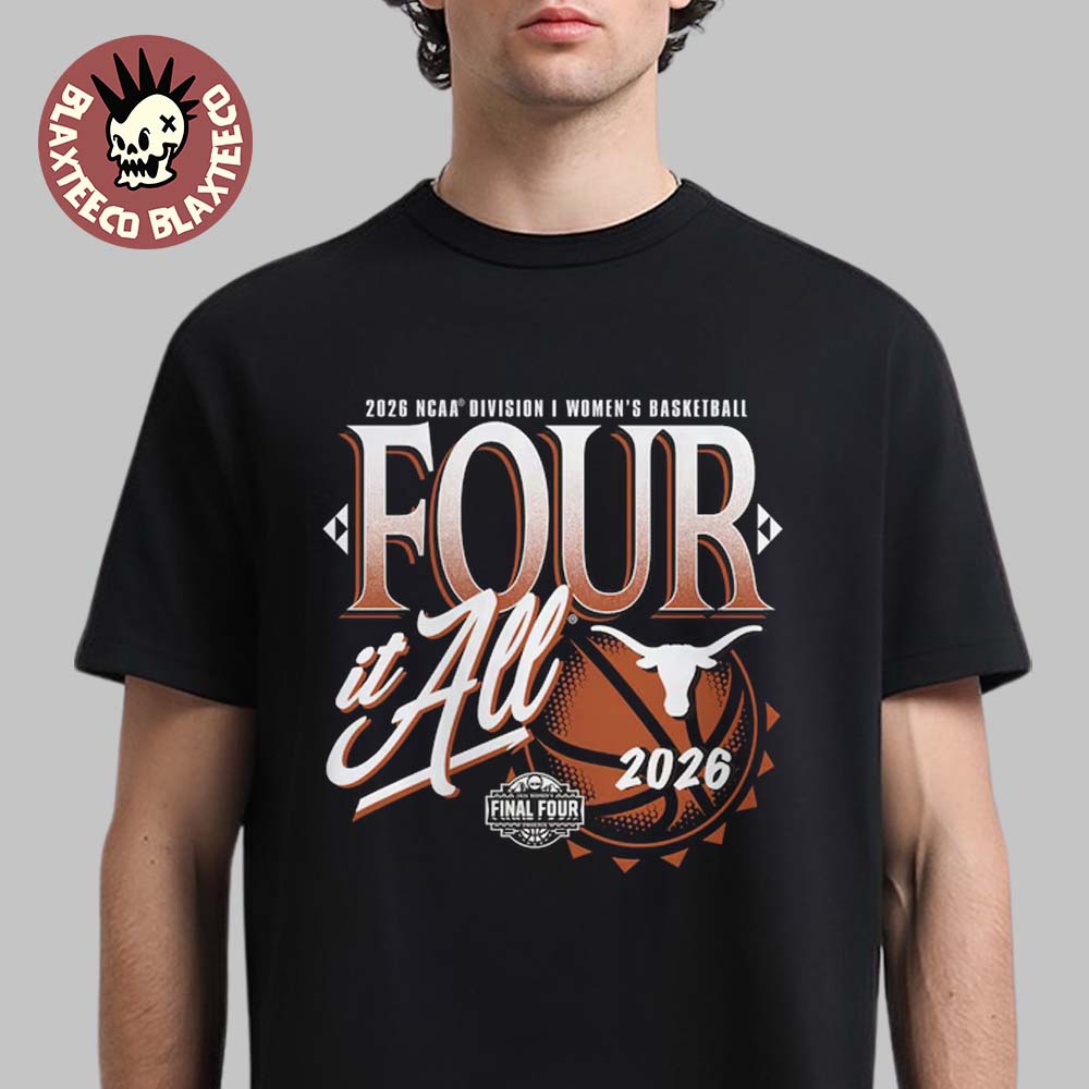 Texas Longhorns Women's Basketball 2026 NCAA Final - Adult & Kids T-Shirts, Sweatshirts & Hoodies apparel design preview 1