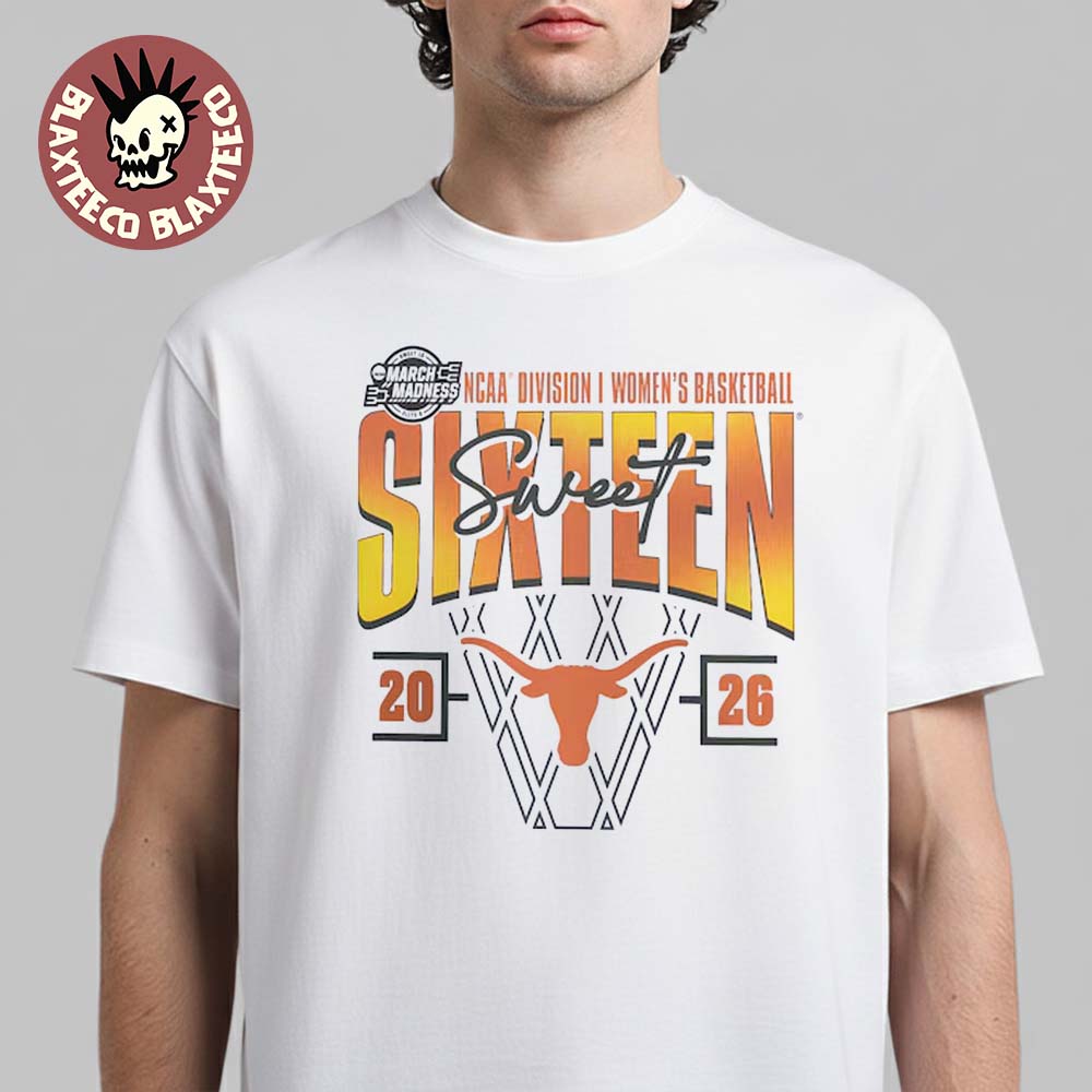 Texas Longhorns Women's Basketball 2026 NCAA March - Adult & Kids T-Shirts, Sweatshirts & Hoodies apparel design preview 1