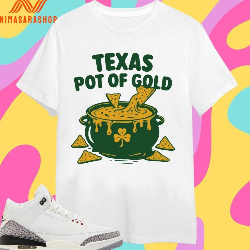 Texas Pot Of Gold St Patrick’s Day - Adult & Kids T-Shirts, Sweatshirts & Hoodies apparel design preview 1