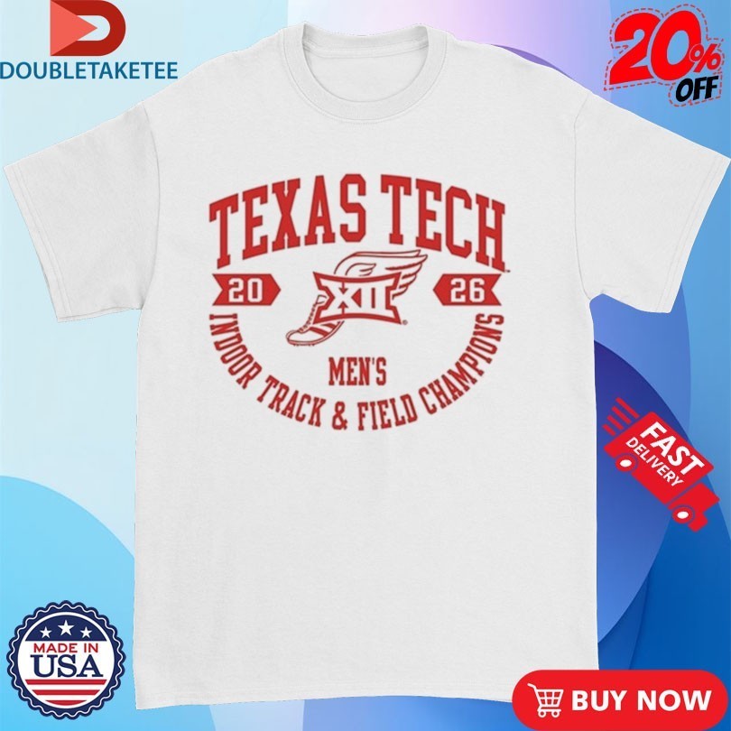 Texas Tech Red Raiders Big 12 2026 Men's Indoor Track - Adult & Kids T-Shirts, Sweatshirts & Hoodies apparel design preview 1