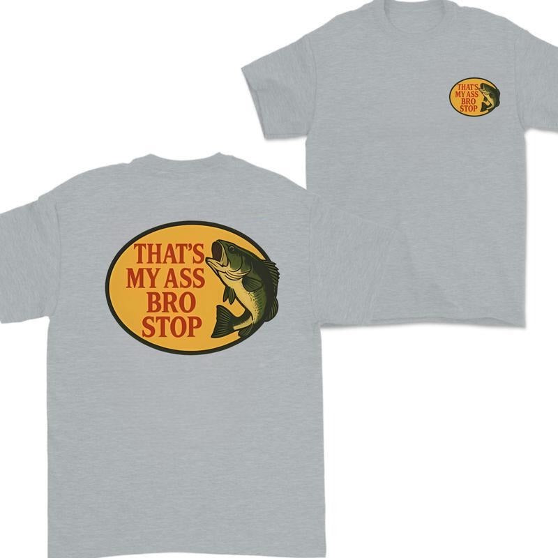 That'S My Bro Stop Vintage Fish Funny - Adult & Kids T-Shirts, Sweatshirts & Hoodies apparel design preview 1
